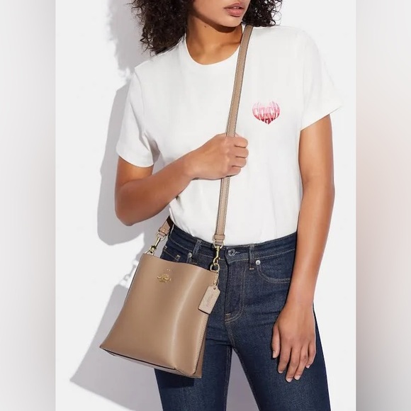 Coach Brown Leather Shoulder Bag - Picture 9 of 10